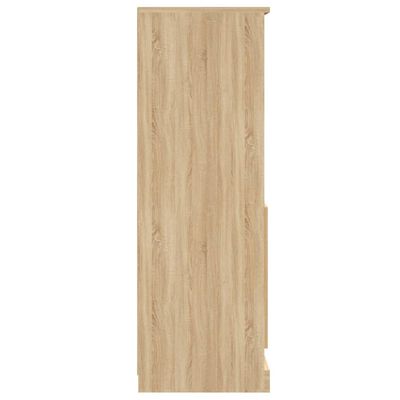 vidaXL Highboard Sonoma-Eiche 60x35,5x103,5 cm Holzwerkstoff