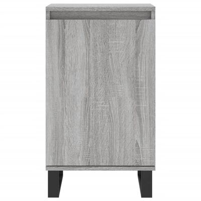 vidaXL Sideboard Grau Sonoma 40x35x70 cm Holzwerkstoff