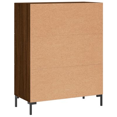 vidaXL Sideboard Braun Eichen-Optik 69,5x34x90 cm Holzwerkstoff