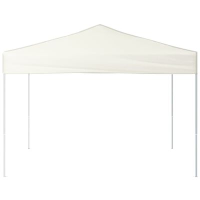 vidaXL Partyzelt Faltbar Creme 3x3 m