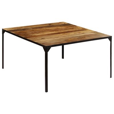 vidaXL Esstisch 140x140x76 cm Massivholz Mango