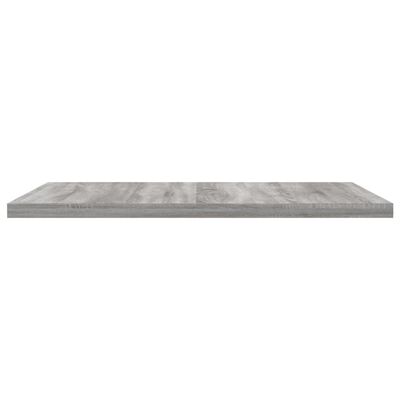 vidaXL Wandregale 4 Stk. Grau Sonoma 40x40x1,5 cm Holzwerkstoff