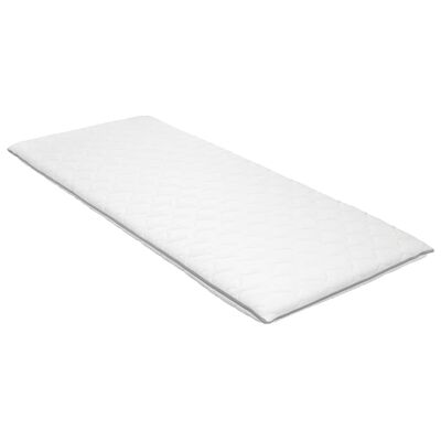 vidaXL Matratzenauflage 90 x 200 cm viskoelastischer Memory-Schaum 6cm