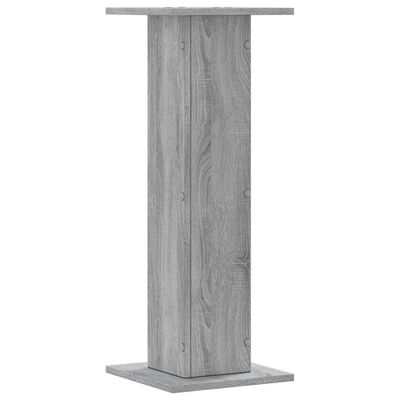 vidaXL Pflanzenständer 2 Stk. Grau Sonoma 30x30x80 cm Holzwerkstoff