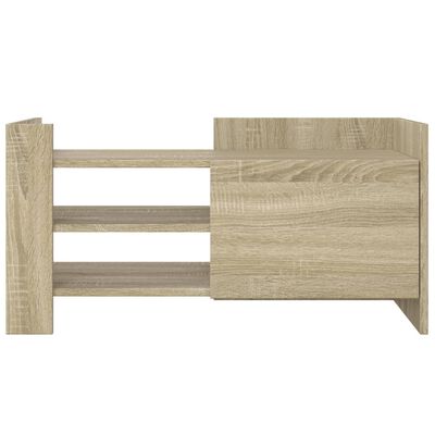 vidaXL TV-Schrank Sonoma-Eiche 80x35x40 cm Holzwerkstoff