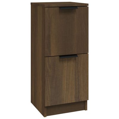 vidaXL Sideboard Braun Eichen-Optik 30x30x70 cm Holzwerkstoff