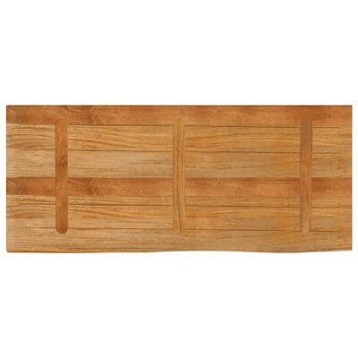 vidaXL Tischplatte mit Baumkante 140x60x2,5 cm Massivholz Mango