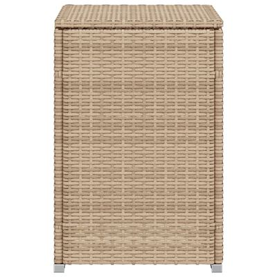 vidaXL Propan-Tank-Verstecktisch Beige 40x40x60 cm Poly Rattan