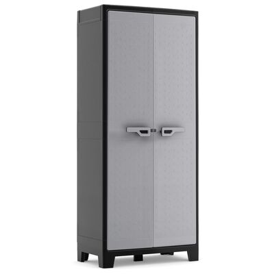 Keter Universalschrank Titan Schwarz und Grau 182 cm