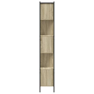 vidaXL Bücherregal Sonoma-Eiche 102x28x172 cm Holzwerkstoff