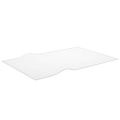 vidaXL Tischfolie Transparent 100x60 cm 2 mm PVC