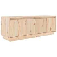 vidaXL TV-Schrank 110x34x40 cm Massivholz Kiefer