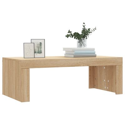 vidaXL Couchtisch Sonoma-Eiche 102x50x36 cm Holzwerkstoff