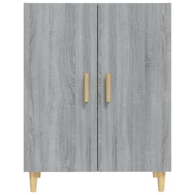 vidaXL Sideboard Grau Sonoma 70x34x90 cm Holzwerkstoff