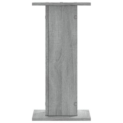 vidaXL Pflanzenständer 2 Stk. Grau Sonoma 30x30x60 cm Holzwerkstoff