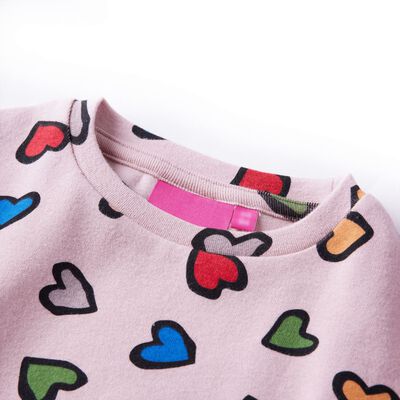 Kinder-Sweatshirt Rosa 116