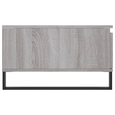 vidaXL Couchtisch Grau Sonoma 90x60x35 cm Holzwerkstoff