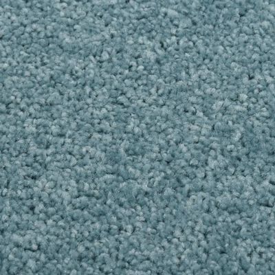 vidaXL Teppich Kurzflor 120x170 cm Blau