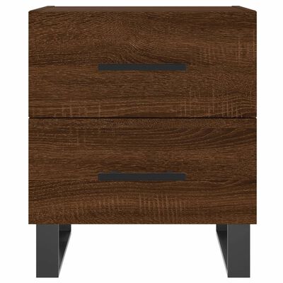 vidaXL Nachttisch Braune Eiche 40x35x47,5 cm Holzwerkstoff