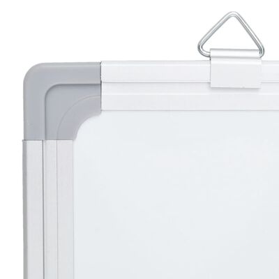 vidaXL Magnetisches Whiteboard Klappbar 80x100x1,7 cm Aluminium