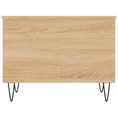 vidaXL Couchtisch Sonoma-Eiche 60x44,5x45 cm Holzwerkstoff