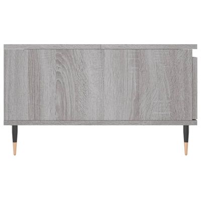 vidaXL Couchtisch Grau Sonoma 90x60x35 cm Holzwerkstoff