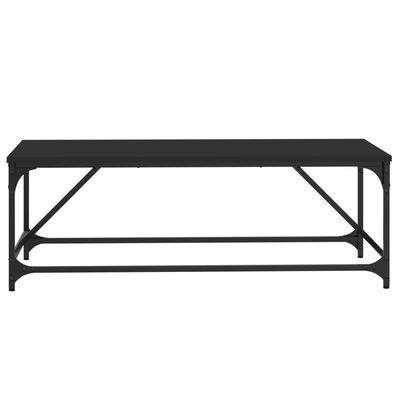 vidaXL Couchtisch Schwarz 100x50x35 cm Holzwerkstoff