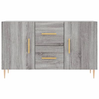 vidaXL Sideboard Grau Sonoma 100x36x60 cm Holzwerkstoff