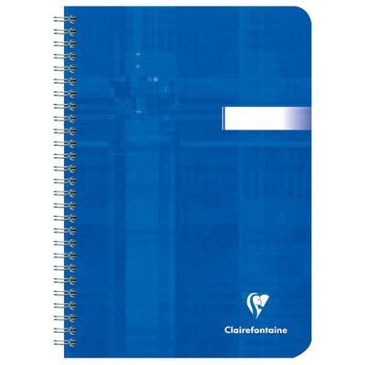 Clairefontaine Spiralhefte 5 Stk. A5 90 Blatt Kariert 5x5 mm