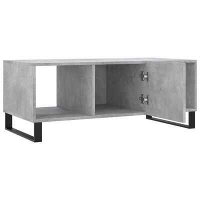 vidaXL Couchtisch Betongrau 102x50x40 cm Holzwerkstoff