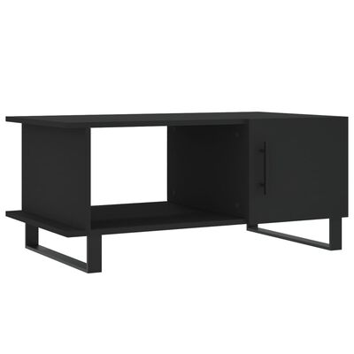 vidaXL Couchtisch Schwarz 90x50x40 cm Holzwerkstoff