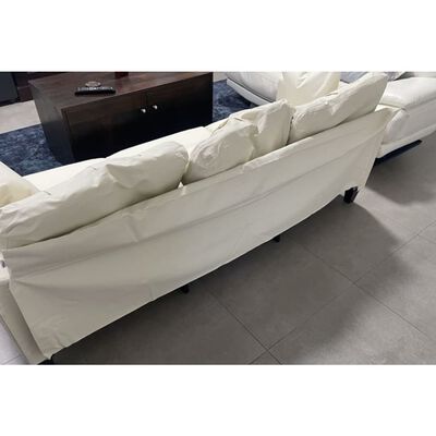 vidaXL B-Ware 3-Sitzer-Sofa Dunkelgrau 180 cm Stoff