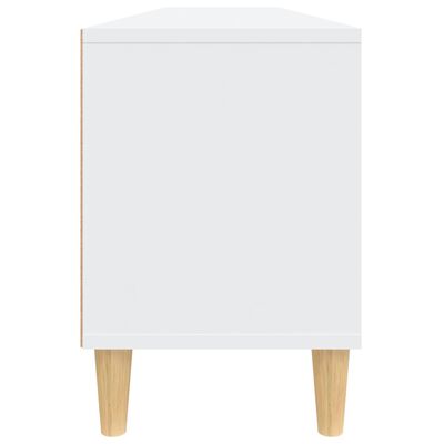 vidaXL TV-Schrank Weiß 150x30x44,5 cm Holzwerkstoff