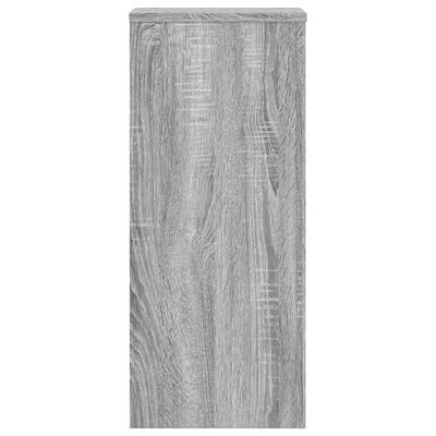 vidaXL Pflanzenständer 2 Stk. Grau Sonoma 30x30x70 cm Holzwerkstoff