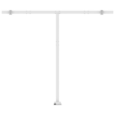 vidaXL Standmarkise Manuell Einziehbar 400x300 cm Creme