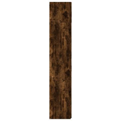 vidaXL Hochschrank Räuchereiche 80x42,5x225 cm Holzwerkstoff