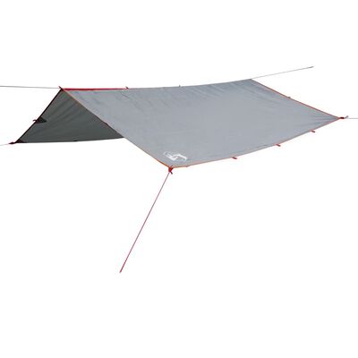 vidaXL Tarp Grau und Orange 360x294 cm Wasserdicht