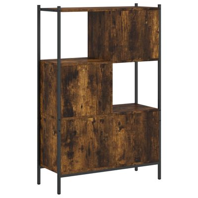 vidaXL Bücherregal Räuchereiche 72x28x109 cm Holzwerkstoff