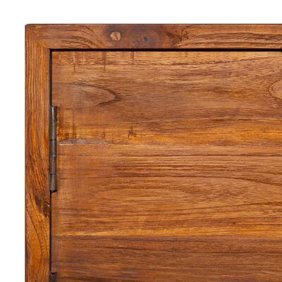 vidaXL TV-Wandschrank 180x30x30 cm Teak Massivholz