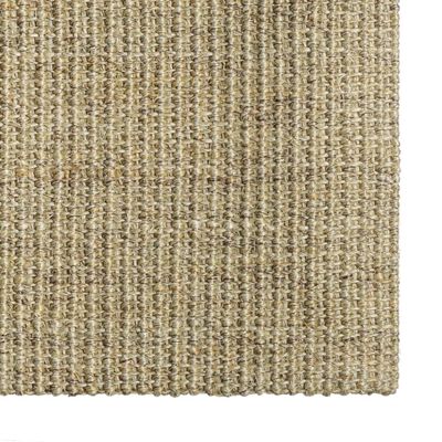 vidaXL Teppich Natur Sisal 66x200 cm Grün