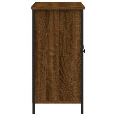 vidaXL Sideboard Braun Eichen-Optik 100x35x70 cm Holzwerkstoff