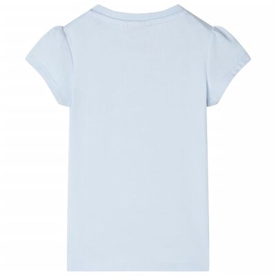 Kinder-T-Shirt Hellblau 104