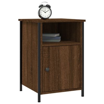 vidaXL Nachttische 2 Stk. Braun Eichen-Optik 40x42x60 cm Holzwerkstoff