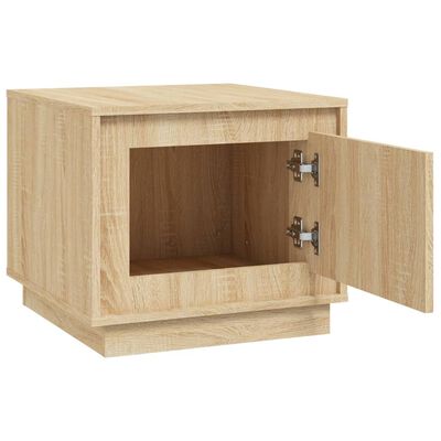 vidaXL Couchtisch Sonoma-Eiche 51x50x44 cm Holzwerkstoff