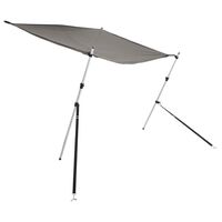 vidaXL T-Top-Beschattungsverlängerung Anthrazit 174x205x(115-194) cm