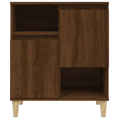 vidaXL Sideboards 3 Stk. Braun Eichen-Optik 60x35x70 cm Holzwerkstoff