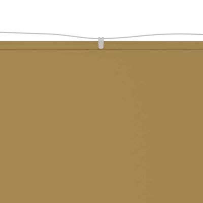 vidaXL Senkrechtmarkise Beige 60x600 cm Oxford-Gewebe