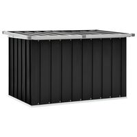 vidaXL Gartenbox Anthrazit 109x67x65 cm