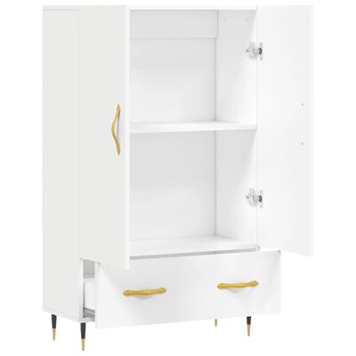 vidaXL Highboard Weiß 69,5x31x115 cm Holzwerkstoff