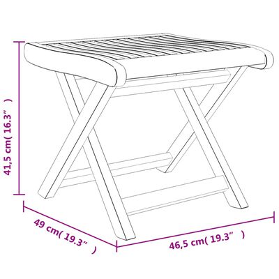 vidaXL 3-tlg. Garten-Lounge-Set Massivholz Teak